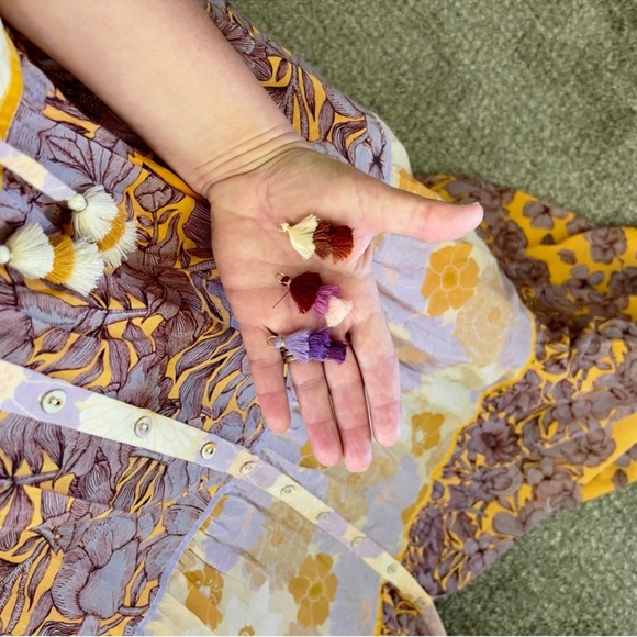 90 COLORFUL TIERED TASSELS for Earrings, Keychains, Crafts & More! 10 Colors - Picture 15 of 15